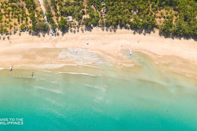 View from Taraw Cliff in El Nido Town