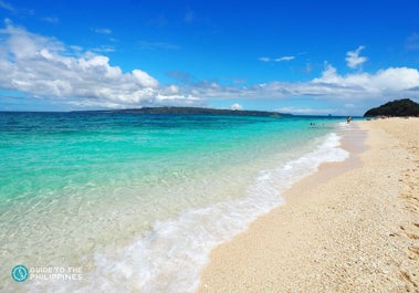 Parasailing in Boracay Island, Philippines