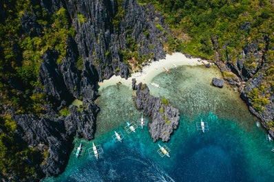 Free day in El Nido town on Palawan Island