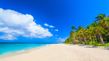 Puka Beach in Boracay Island