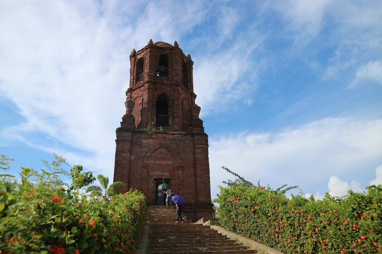 This private day tour from Currimao Cruise Port to Vigan City takes you to the Bantay Church Bell Tower, a symbol of the region.