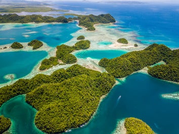 Sugba Lagoon in Siargao Island