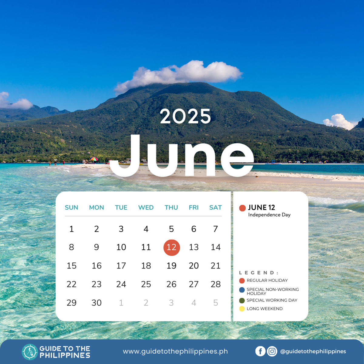 2025 Philippines Holidays and Long Weekends Calendar Guide to the