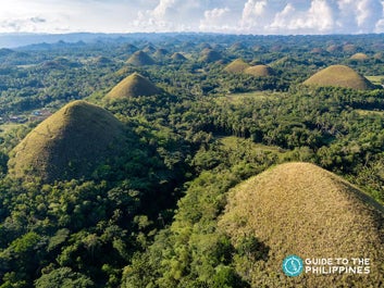 Chocolate Hills in Bohol Island