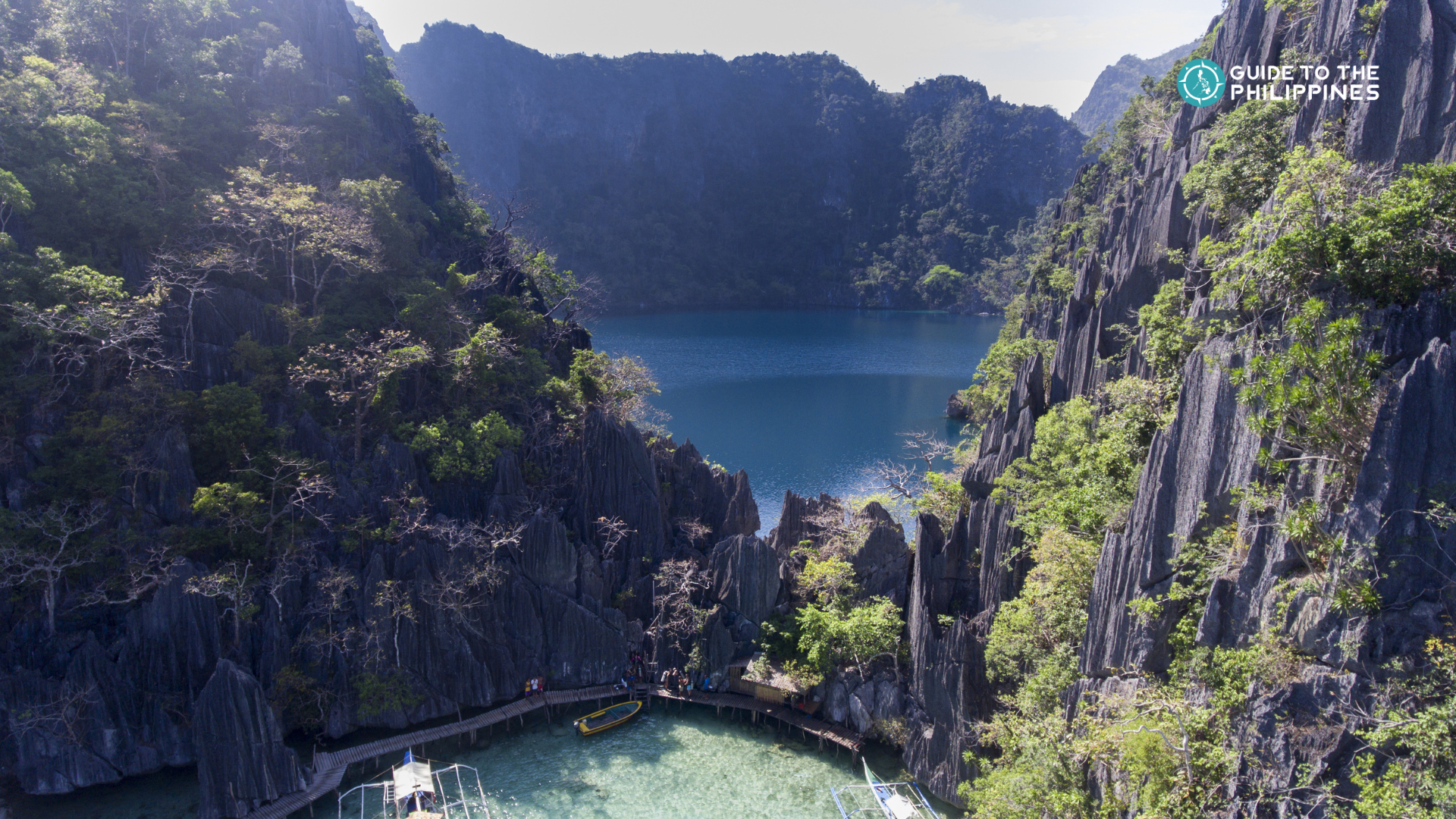 Barracuda Lake in Coron, Palawan