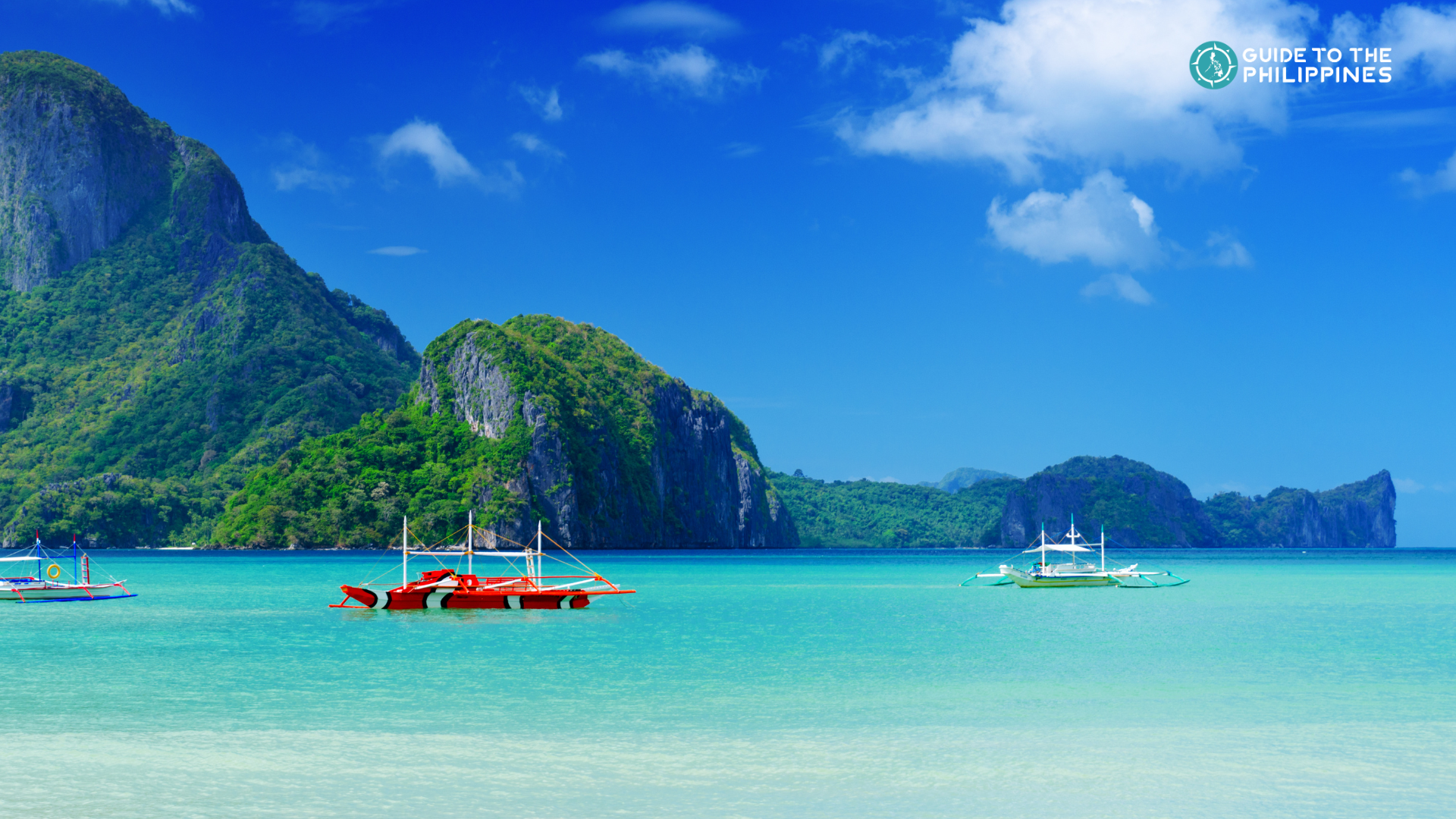 Island hopping in El Nido town of Palawan Island