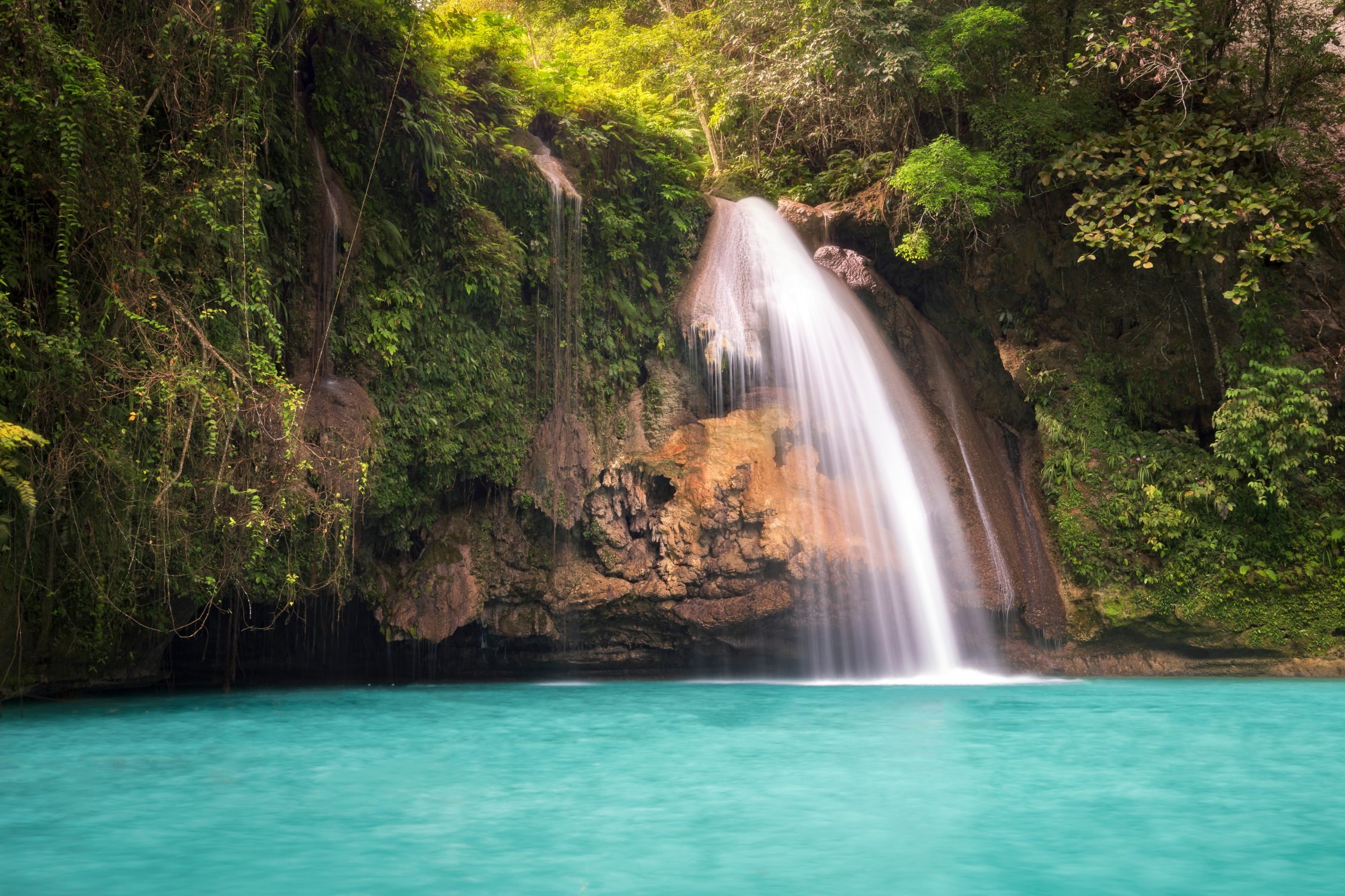 Kawasan Falls in Cebu Island