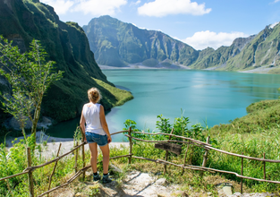 Get closer to Mount Pinatubo when you book this Clark City to Manila City transfer service