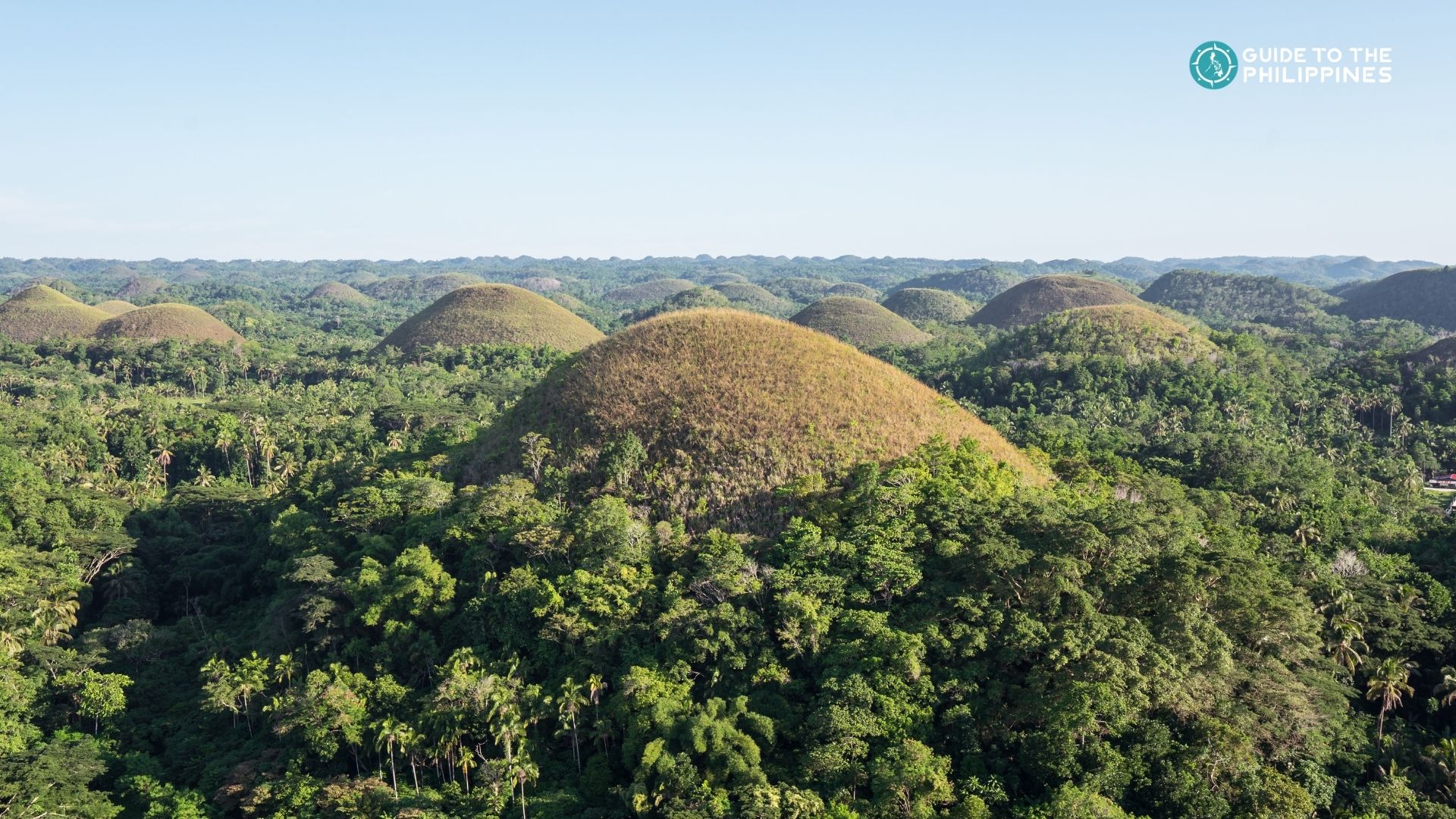 Chocolate Hills in Bohol Island