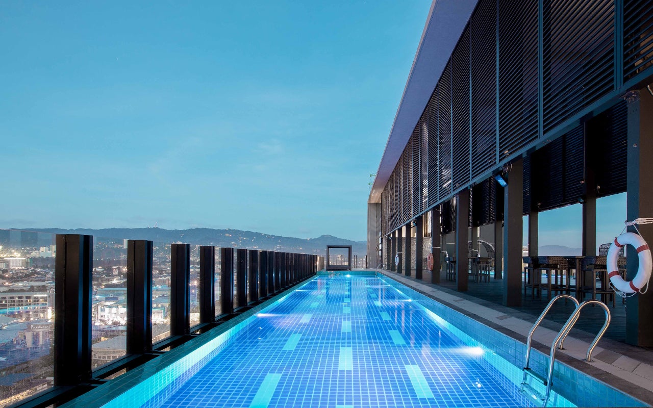 Pool at Bai Hotel in Cebu Island Province