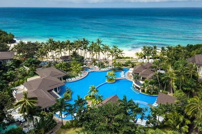 Aerial view of Movenpick Resort & Spa Boracay