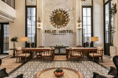 Inside Feliz Hotel Boracay