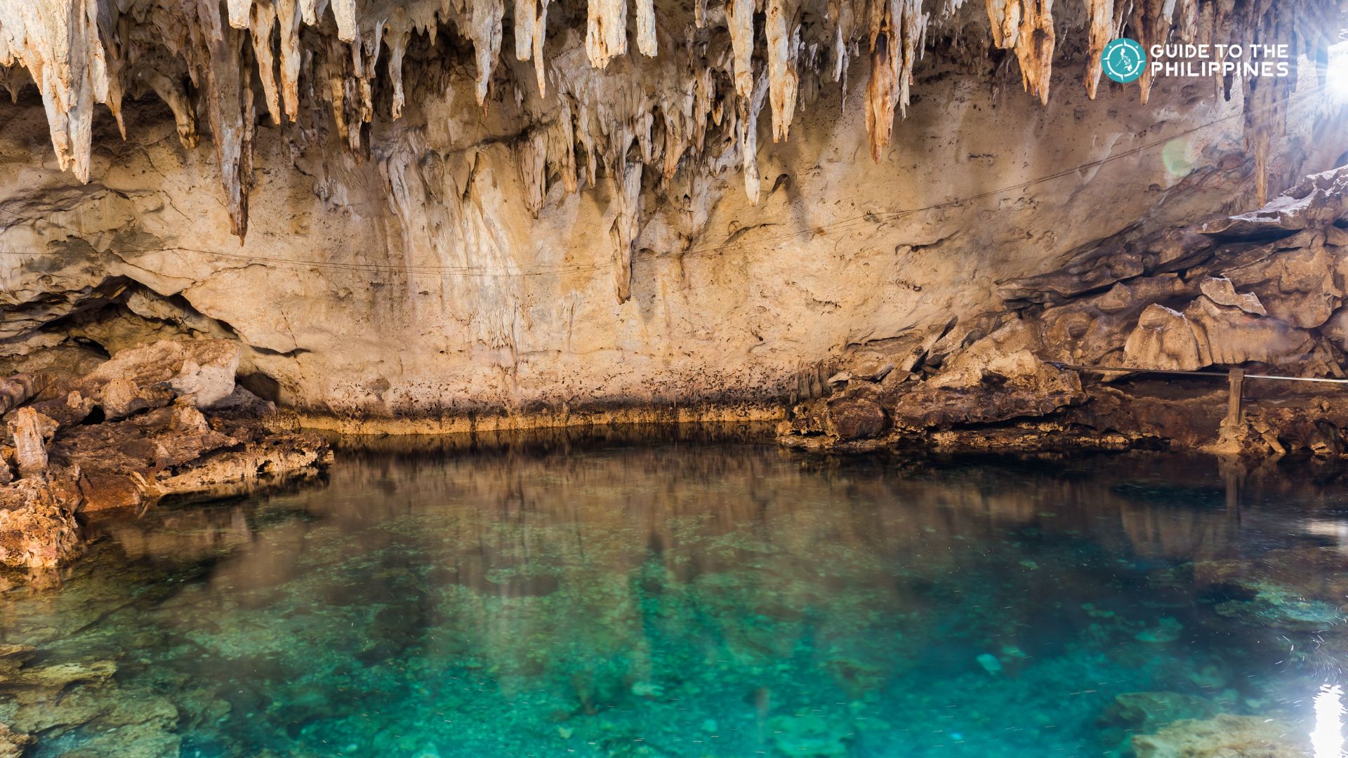 Hinagdanan Cave in Bohol Island
