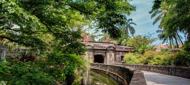 Intramuros old town in Manila City