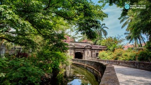 Intramuros old town in Manila City