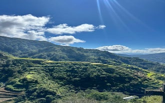 A breathtaking view of the ancient rice terraces during a tour to the municipality of Banaue