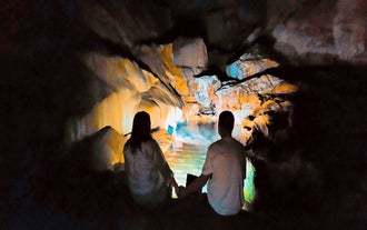 The beautiful Sumaguing Cave, a must-see attraction in this tour package to Sagada town, with a side trip to Baguio City and Banaue town