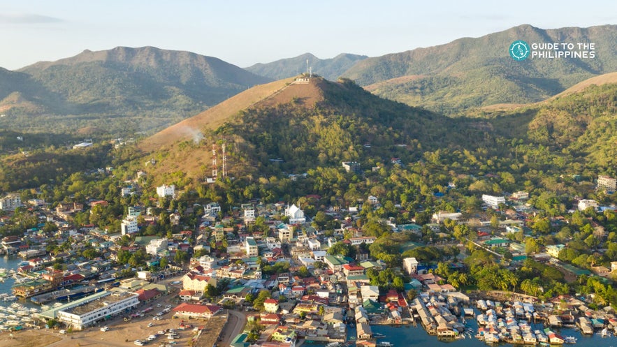 Coron Town in Palawan Island Coron Town in Palawan Island