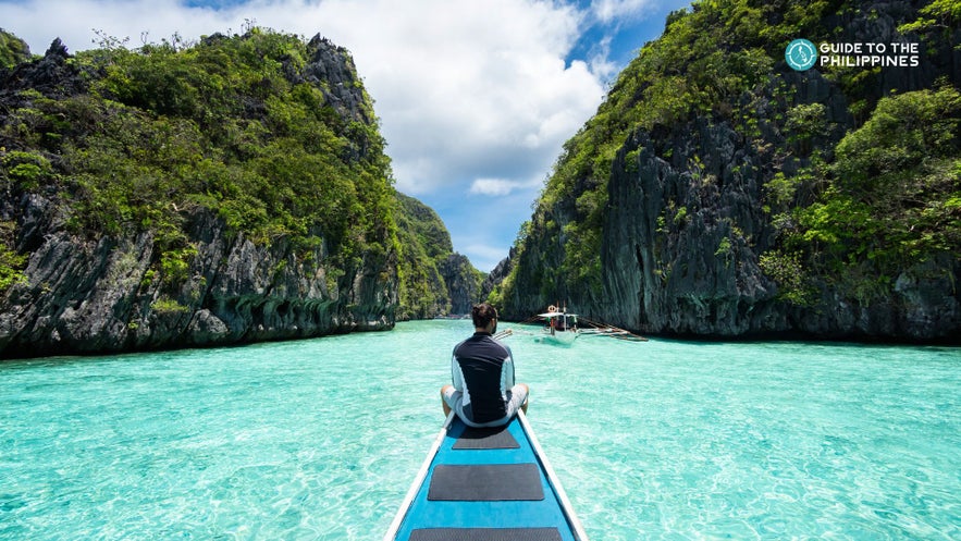 Big Lagoon, part of the El Nido island hopping Tour A in Palawan Big Lagoon, part of the El Nido island hopping Tour A in Palawan