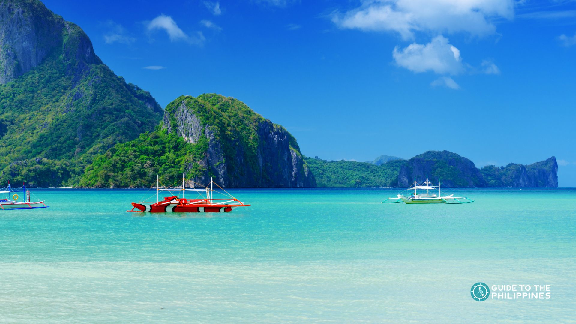 El Nido town in Palawan Island