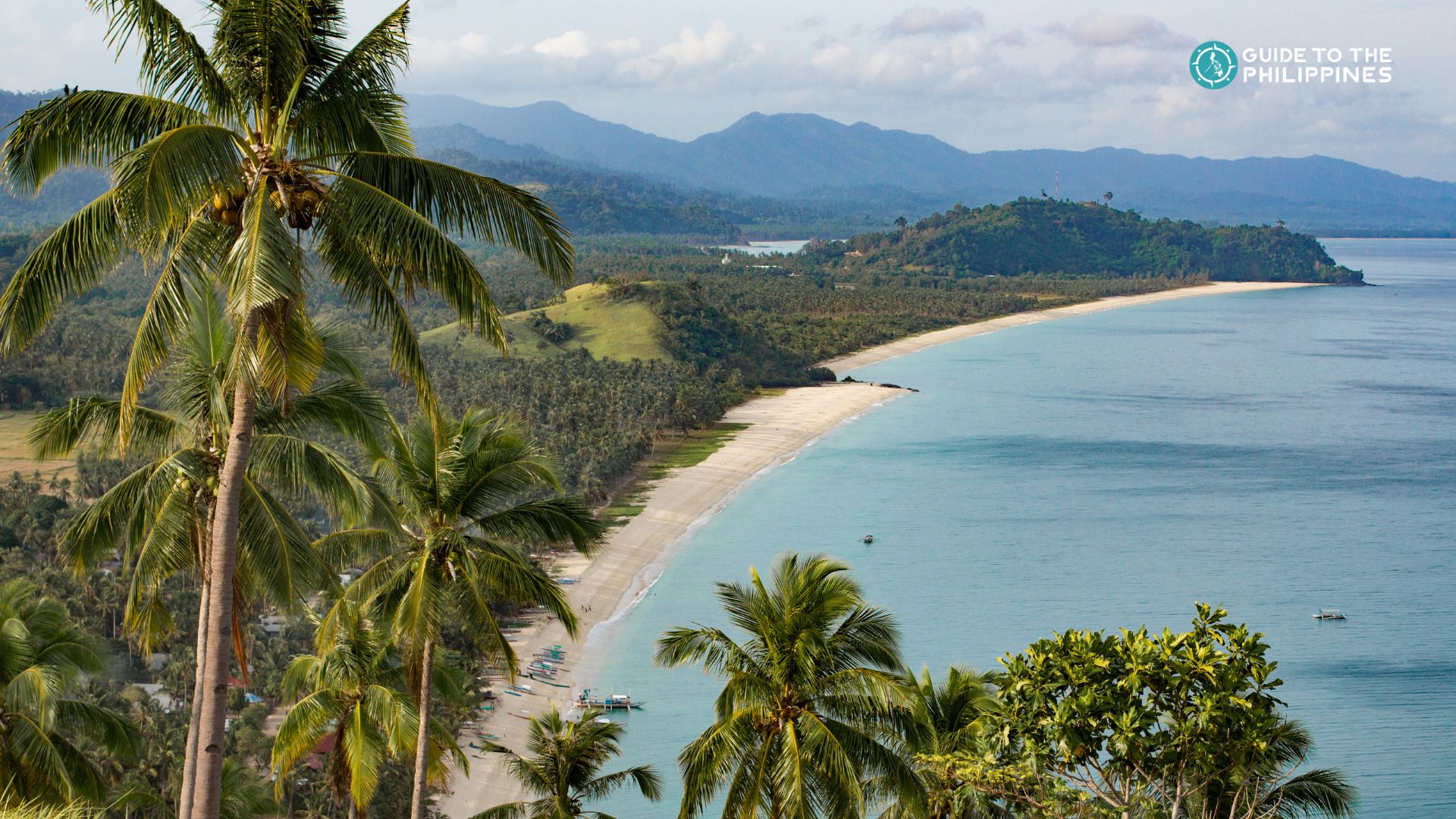 Long Beach in San Vicente, Palawan