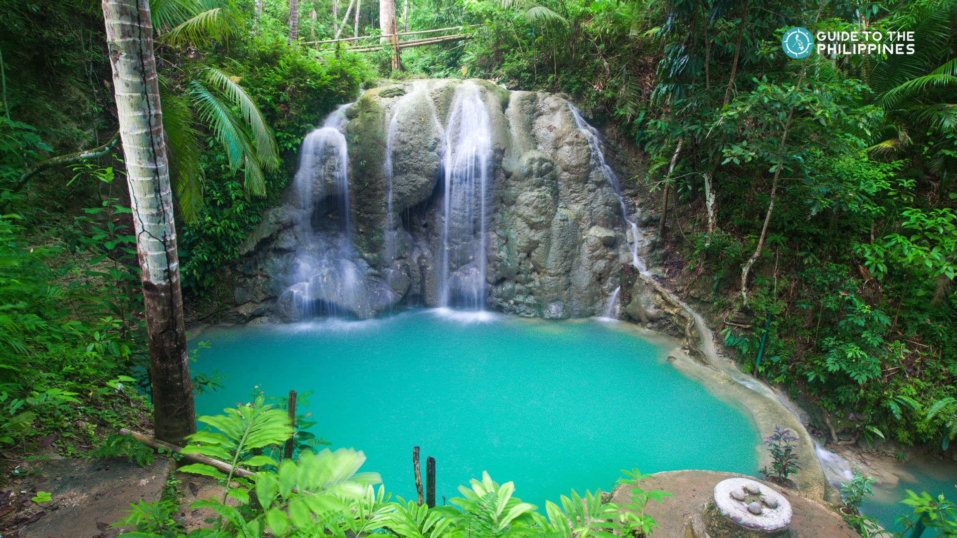 Lugnason Falls in Siquijor Island
