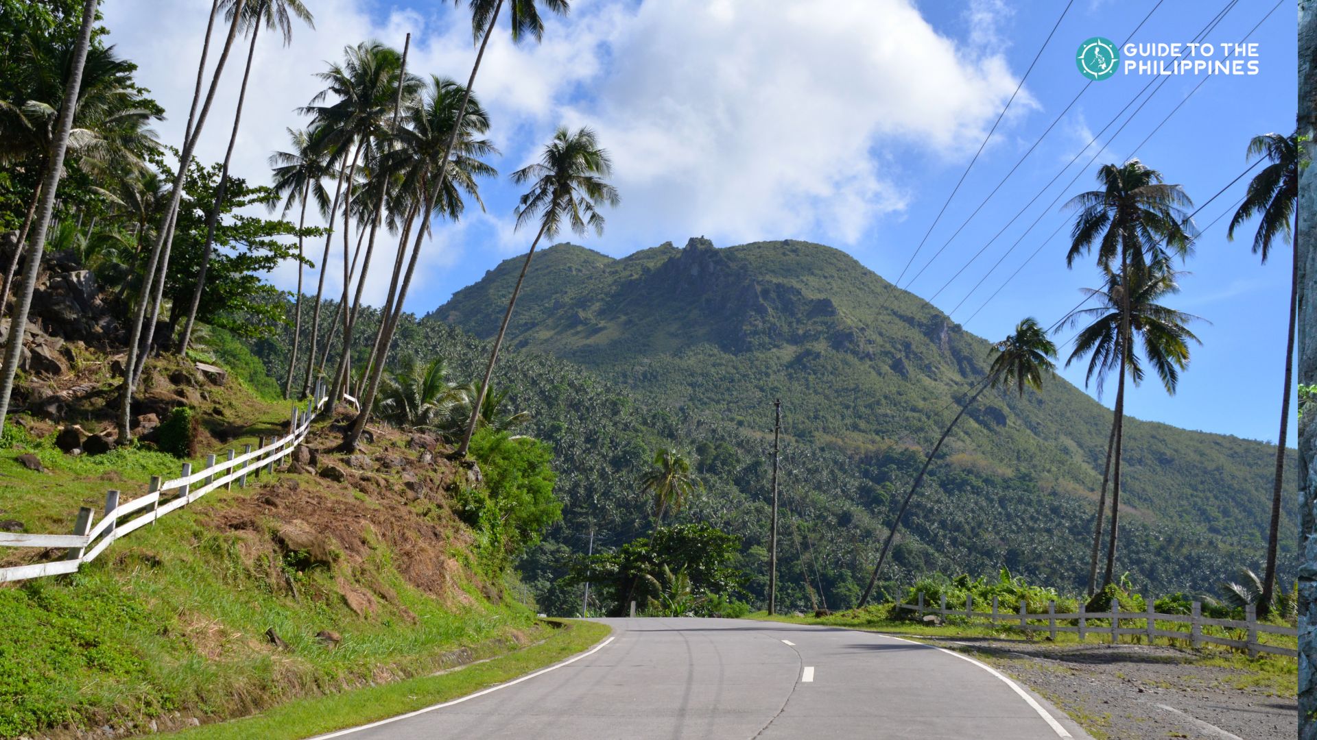 Road in Camiguin Island