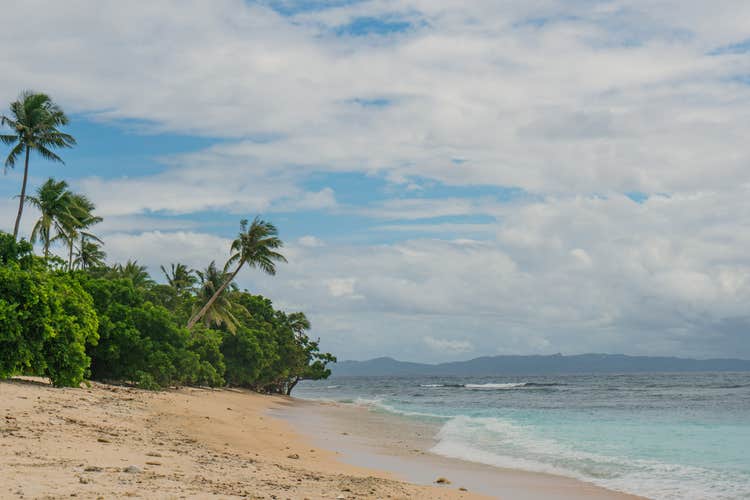 The soft pink sand of Tikling Island glows under the sun during this peaceful Sorsogon Province tour to Subic Beach and other spots in Matnog town.