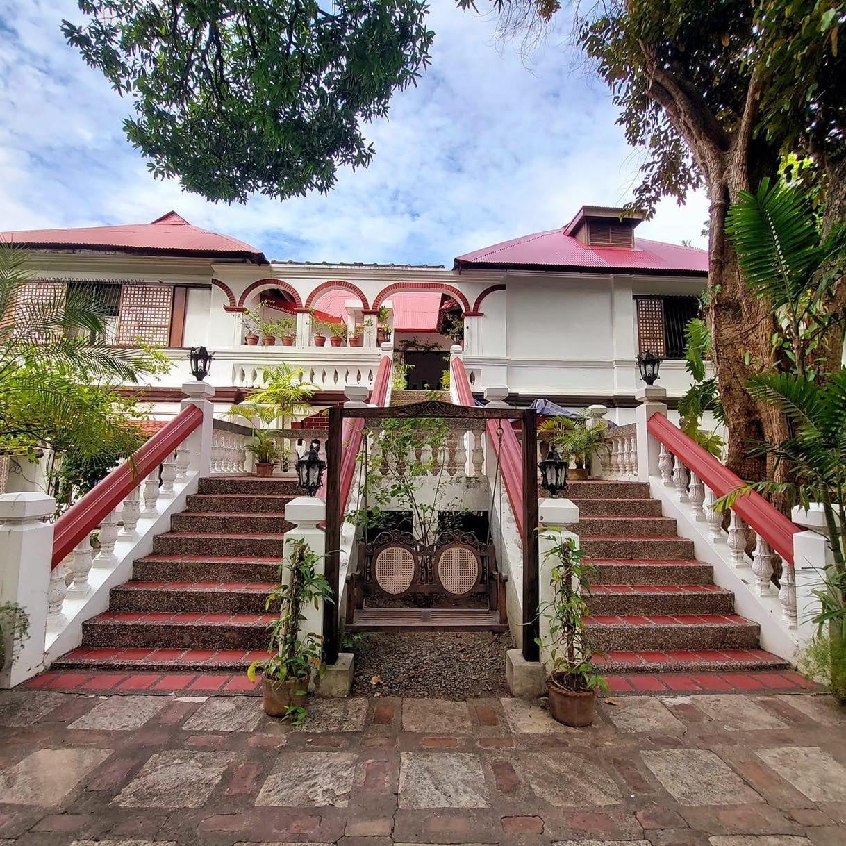 Facade of Villa Angela Heritage House in Vigan City