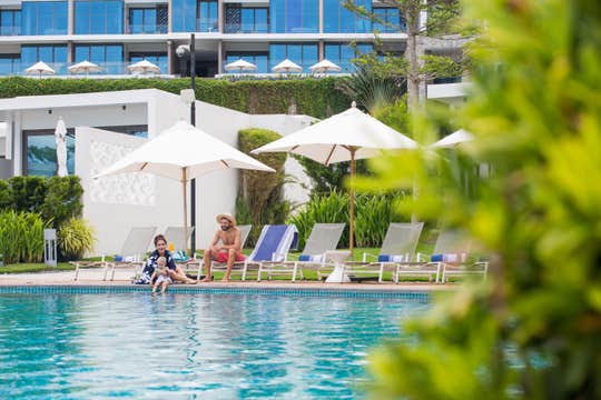 Luxury 3-Day Boracay Family Package at Crimson Hotel with Flights from Manila and Daily Breakfast