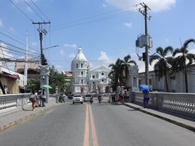 Capture scenic views from Baluyut Bridge during this private tour in Pampanga Province.