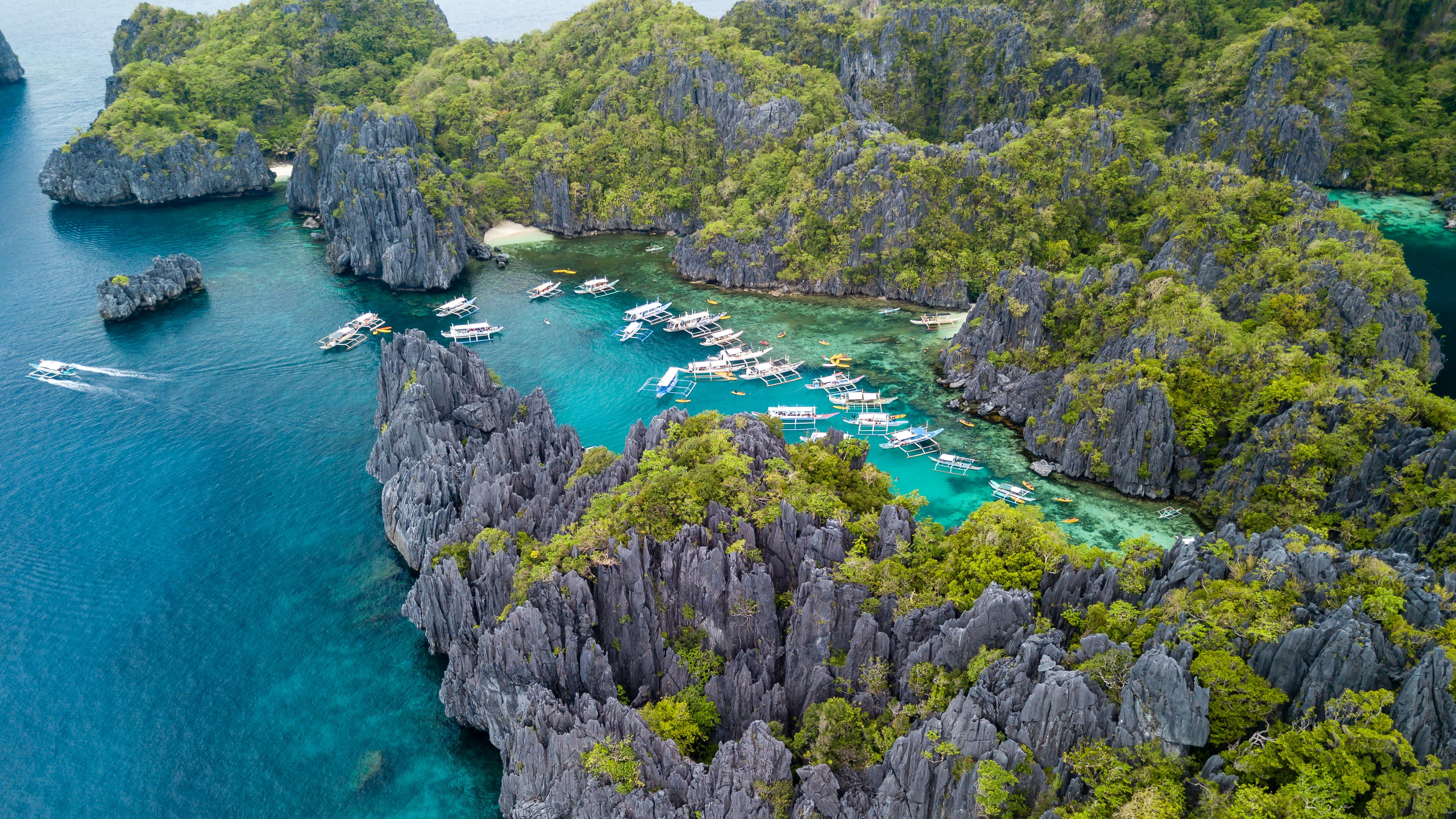 Take a walk in the Palawan El Nido's 7 Commando's Beach or explore the resort's amenities.