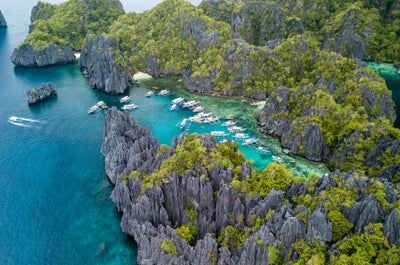 Take a walk in the Palawan El Nido's 7 Commando's Beach or explore the resort's amenities.