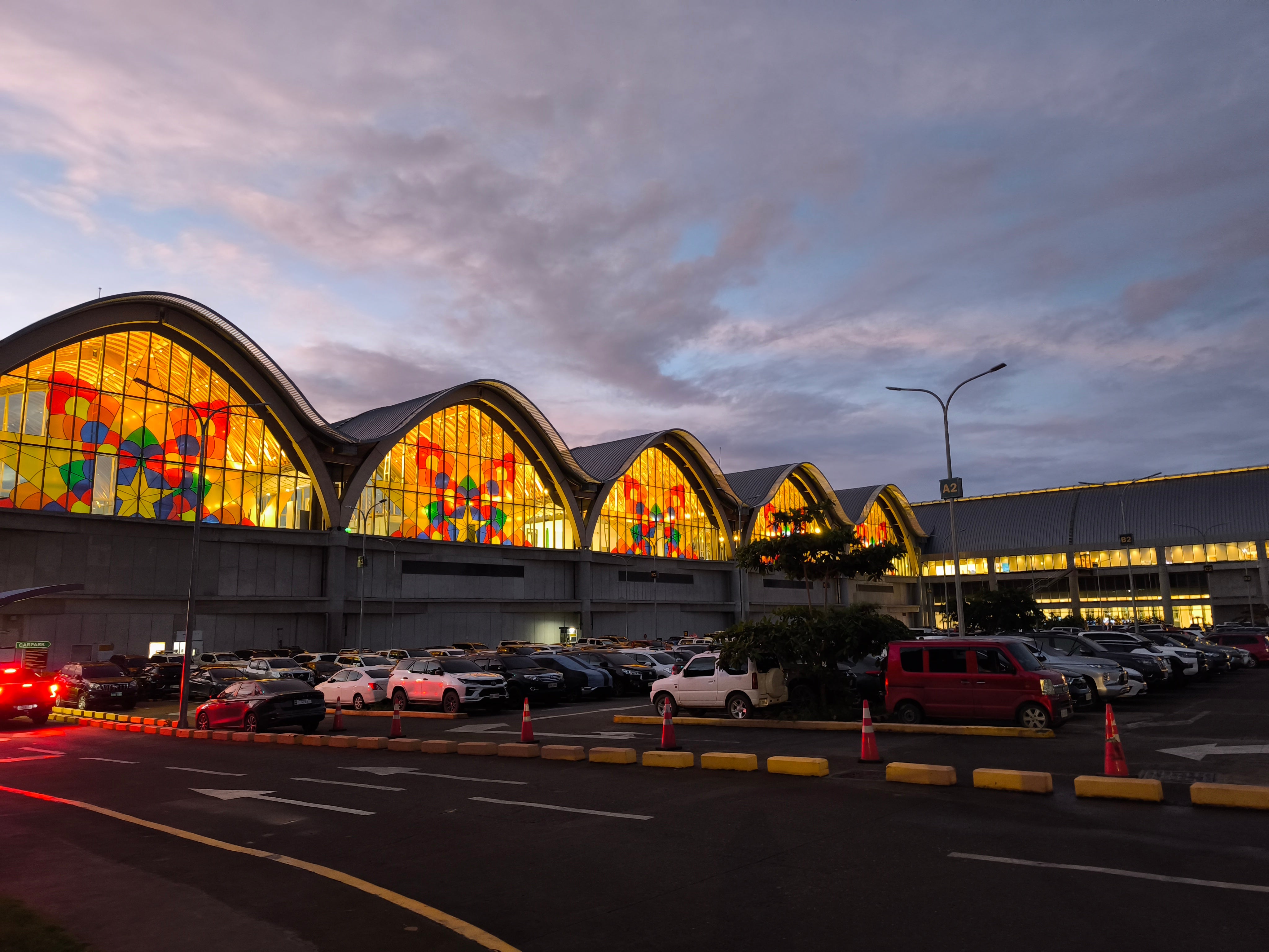 Facade of Mactan-Cebu International Airport