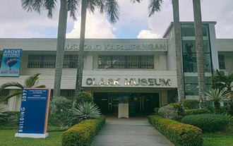 The front entrance of Clark Museum, a key attraction on this Pampanga Province tour in Clark City