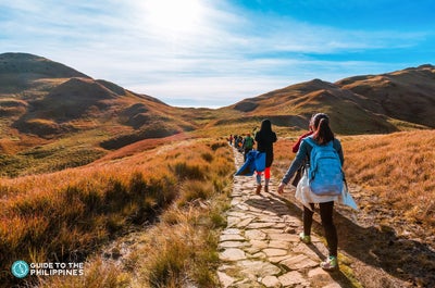 Hiking in Mt. Pulag