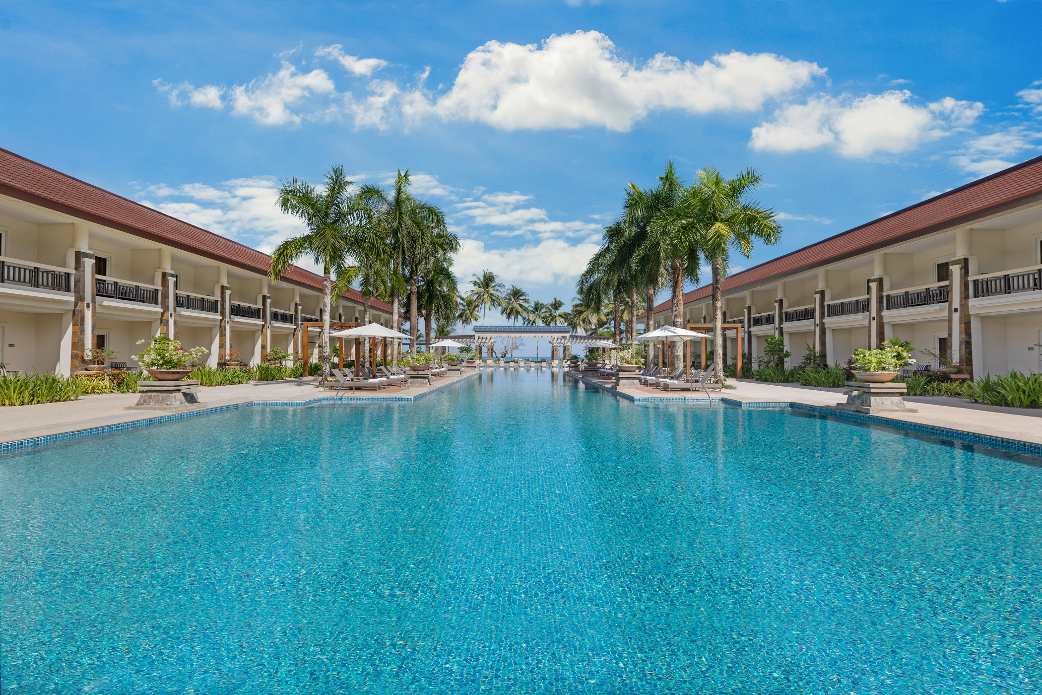 Take a dip in the pool of the Four Points by Sheraton Resort in Puerto Princesa City with this day pass