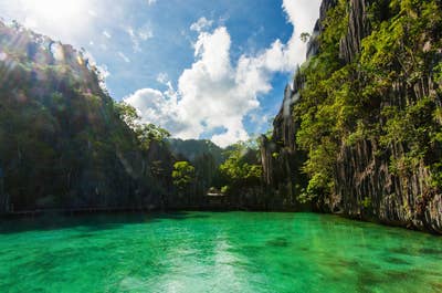 The beautiful Barracuda Lake