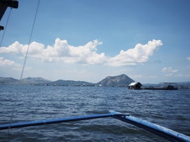 Your private boat will be waiting to take you on an exciting Taal Lake and Volcano tour, offering a closer look at the stunning natural wonder