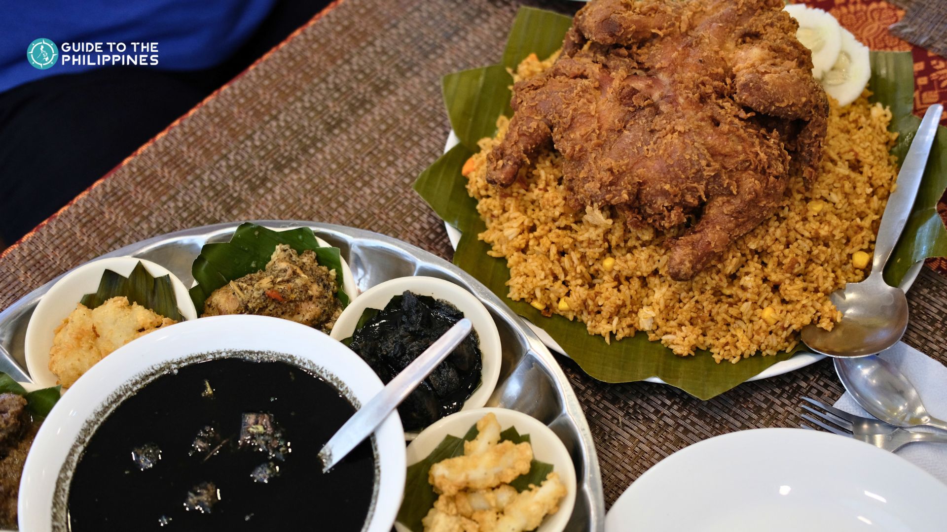 Dishes served in Bay Tal Mal Restaurant Zamboanga City