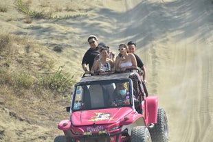 Capture the rugged charm of the Paoay Sand Dunes in  Ilocos Norte Province