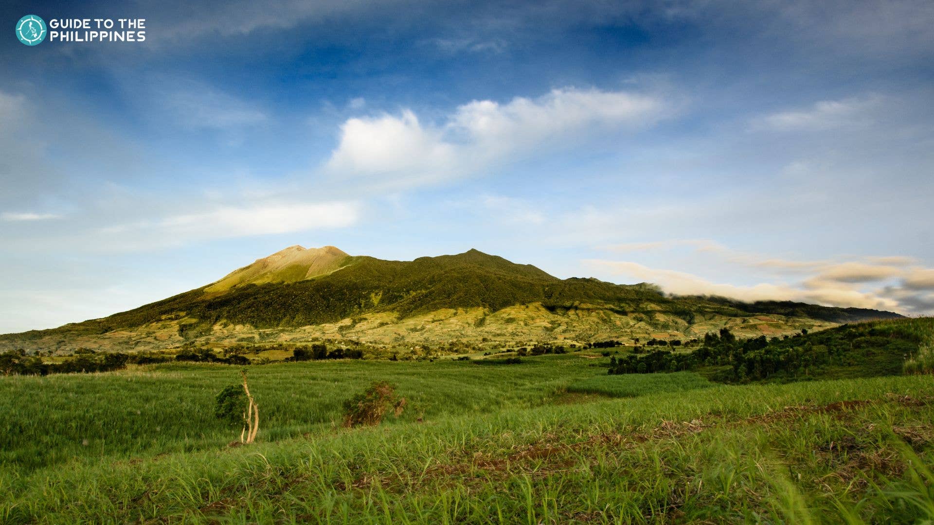 Mt. Canlaon in Visayas Region of the Philippines