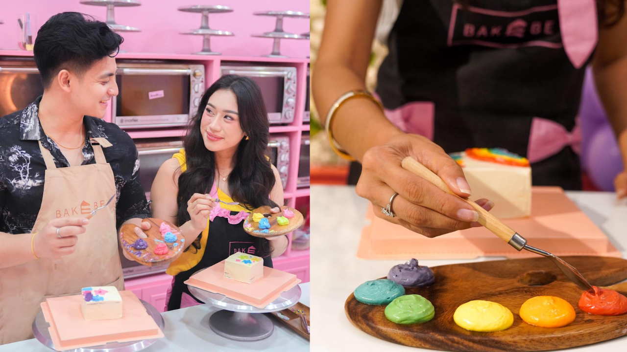 Guests crafting delicious baked goods and unforgettable memories at Bakebe.