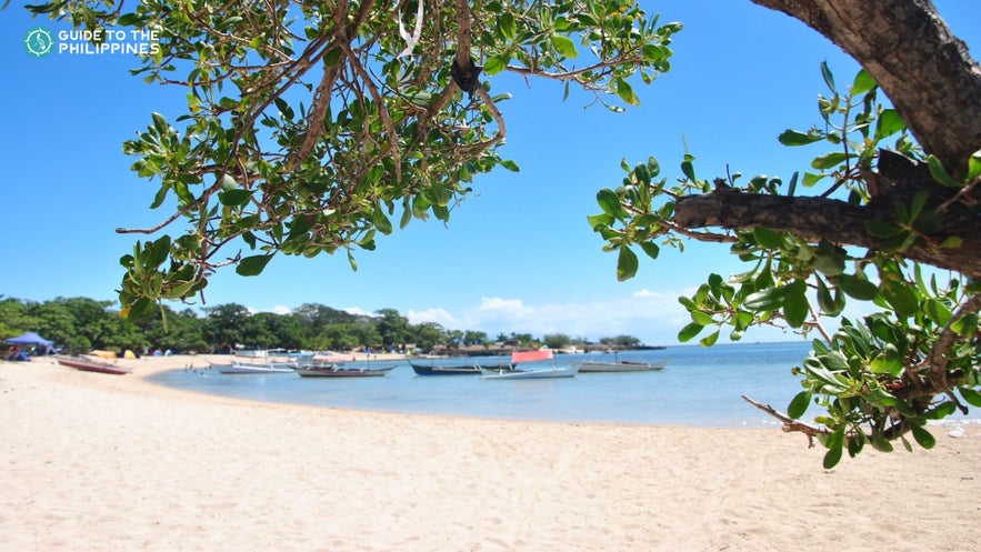Burot Beach in Calatagan town of Batangas Province Burot Beach in Calatagan town of Batangas Province