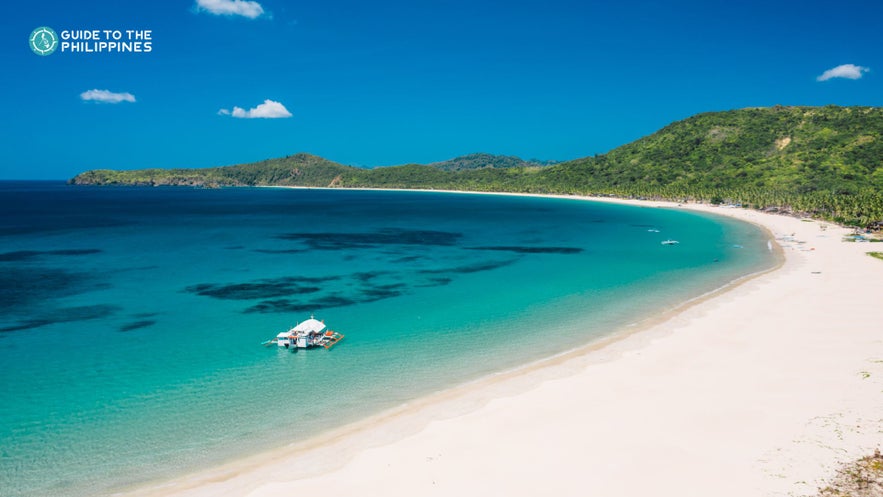 Nacpan Beach in El Nido Palawan Nacpan Beach in El Nido Palawan