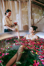 A relaxing kawa bath experience is included in this 3-day wellness package at Nawa Wellness Resort in Calatagan town