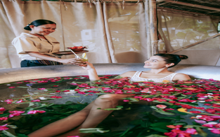 A relaxing kawa bath experience is included in this 3-day wellness package at Nawa Wellness Resort in Calatagan town