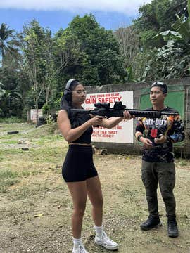 Firing Range Experience near Boracay Island