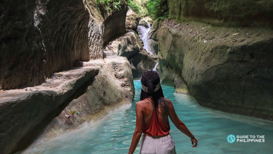 Canyoneering to Kawasan Falls in Cebu Island Canyoneering to Kawasan Falls in Cebu Island