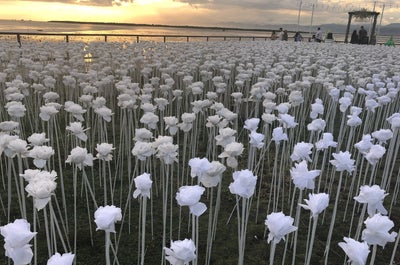 Magellan’s Cross, a wooden monument that encases the cross that is believed to be the one Ferdinand Magellan planted on the shores of Cebu